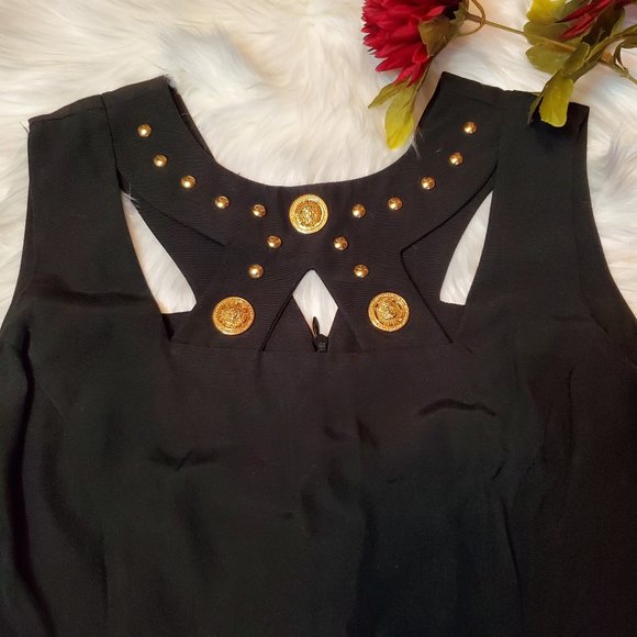 Farouche by Lori Weidner/Black Dress/SZ US 8 - Picture 2 of 13